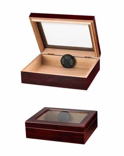 Cigar travel humidor with - cigar,