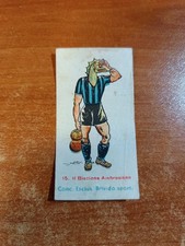 Figurina Calciatori IL BISCIONE -AMBROSIANA/INTER N.15 Caricatura Ed.FIDASS 1936