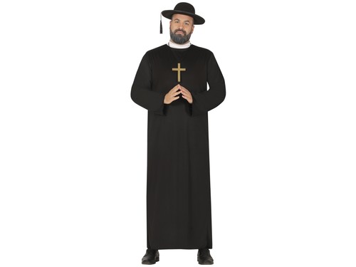 Costume adulto prete xxl - costume,