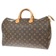 Borsa a mano da viaggio Louis Vuitton Speedy 40 monogramma pelle marrone M41522 75YH728