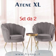 SET 2 Poltrone Imbottite