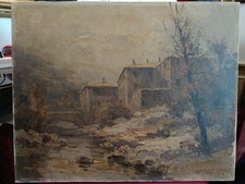 Magnifico olio su tela