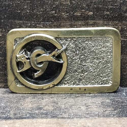 Fibbia cintura ottone carburo