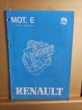 Renault 19 Renault Clio 1991 Manuale Riparazioni Motori Benzina 4 Cilindri Ghisa