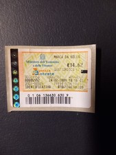 MARCHE DA BOLLO TELEMATICHE € 14,62 anno 2009 VALIDE NON ANNULLATE