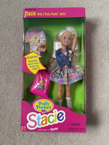 Barbie polly pocket - barbie, stacie