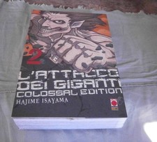 L ATTACCO DEI GIGANTI N-2 COLOSSAL EDITION HAJIME ISAYAMA 1 EDIZ NUOVO PANINI