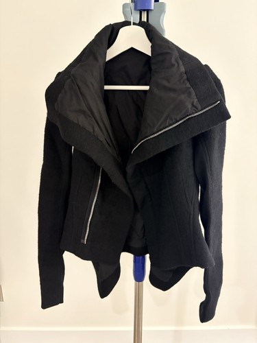 Rick owens black wool naska - owens,