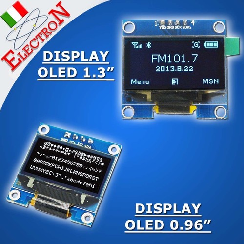 Modulo display 3 oled - display, 1.3"
