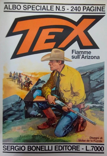 Tex speciale fiamme - tex,