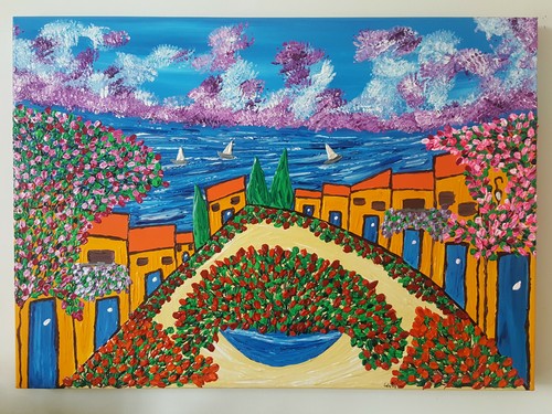 Quadro moderno astratto - quadro,