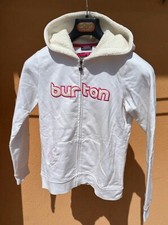 Burton Originale Felpa con Cappuccio In Pelo