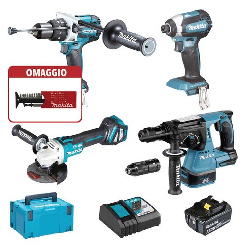 Makita dlx4104tj1 set - makita, 4
