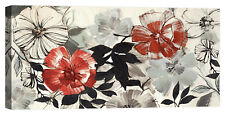 Quadro moderno fiori floreale Stampa su tela Canvas effetto dipinto 