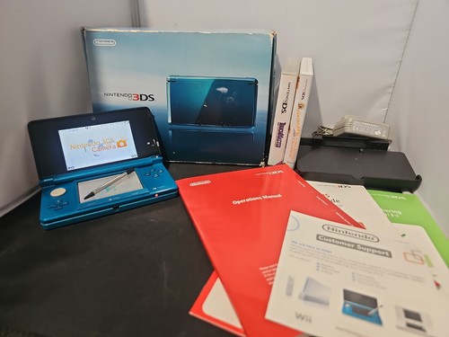 Nintendo 3ds aqua blue - nintendo,