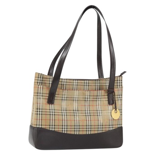 Burberry nova check tote - check,