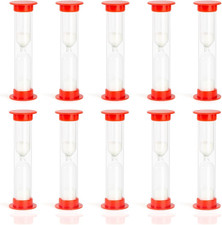 Clessidra Bambini 1Min X10 Clessidra 1 Minuto Piccola Plastica - Mini Clessidre 
