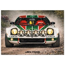 Poster Lancia Stratos -
