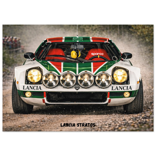 Poster lancia stratos - poster,