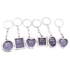 6 Pcs Portachiavi Portafoto