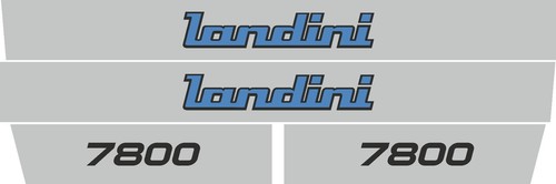 Adesivi decalcomanie landini - adesivi,