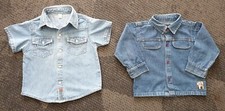 Camicie in jeans unisex taglia 18 mesi