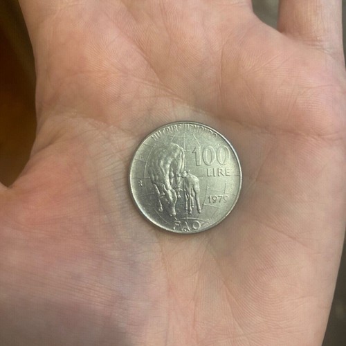 Rara moneta 100 lire fao - 100,