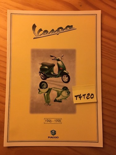Vespa piaggio 1946 1998 et2 - vespa,