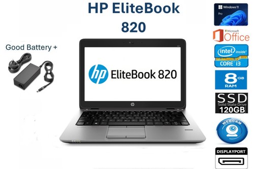 Elitebook 820 laptop 120gb - hp,