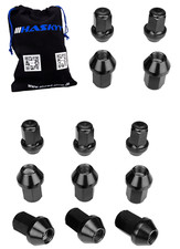 20 dadi ruota neri 14 x 1,5 x