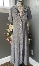 Maxi abito vintage Leslie Fay