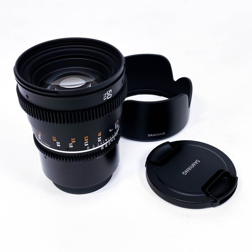 Samyang vdslr 50mm mk2 - samyang, t1.5