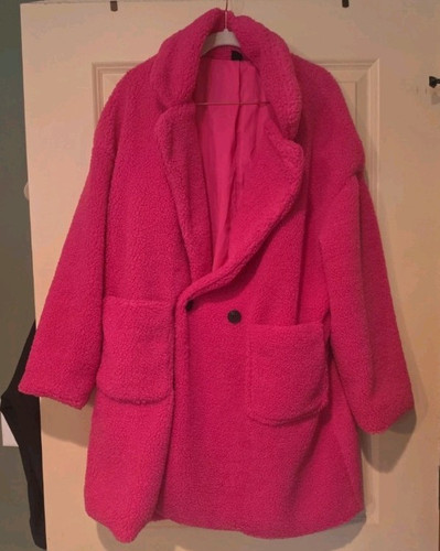 Shein cappotto donna rosa - cappotto,