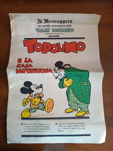 Topolino casa misteriosa - casa,