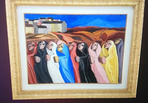 Saverio terruso olio su - olio, tela