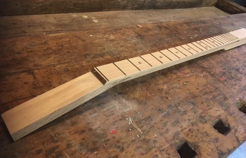 Cigar box guitar neck - cigar,