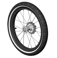 Croozer Dog Ruota Ruota Laterale per Peppa Dog L Sinistra 16"