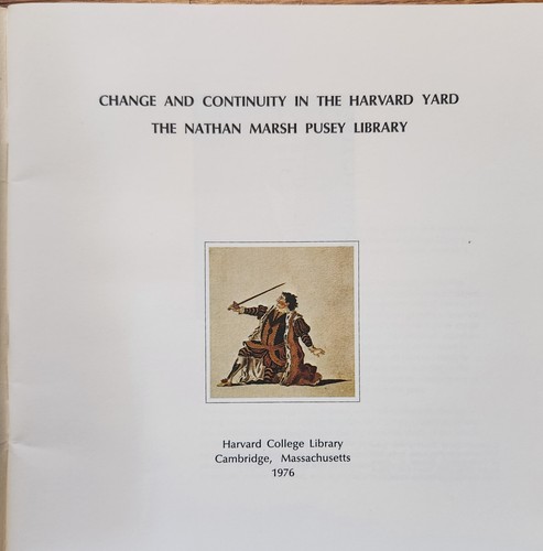 Change continuity harvard - &,