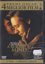 A beautiful mind Collector's Edition 2 Dischi DVD NUOVO BLISTERATO A3