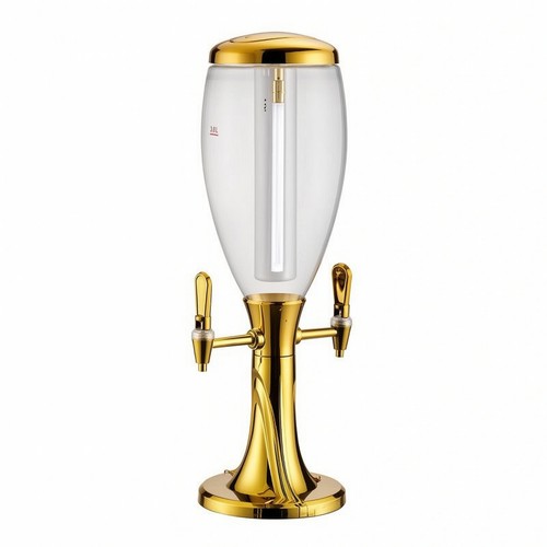 Erogatore birra con - con, colonna