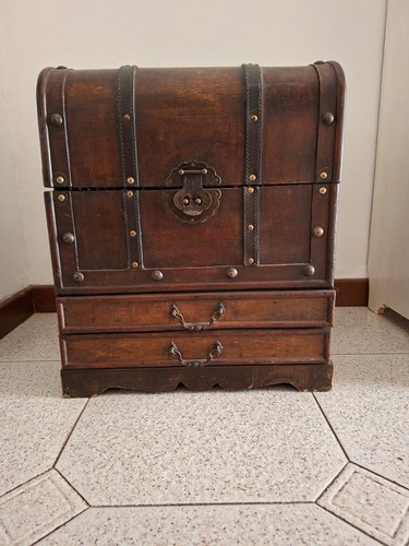 Baule legno antichizzato - legno,