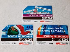 Schede telefoniche serie - telefoniche,