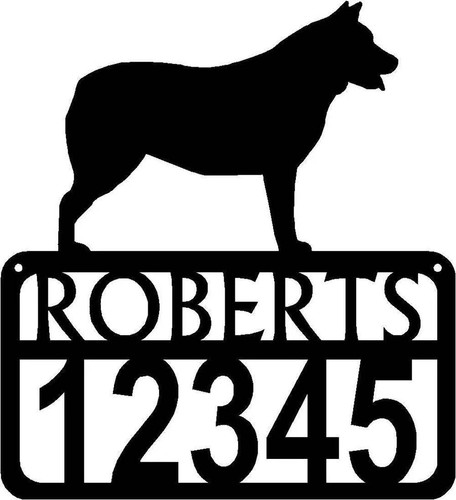Insegna personalizzata cane