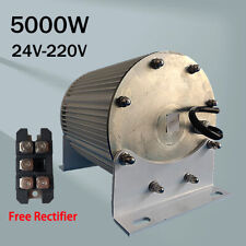 Generatore Magnetico Permanente 5000W Terre Rare NdFeB Uso Motore AC per Turbina Eolica