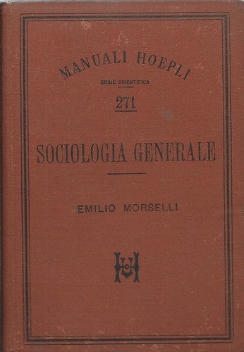 Morselli sociologia generale - -,