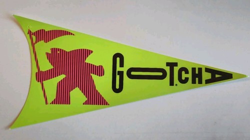 Adesivo vintage gotcha surf - adesivo,