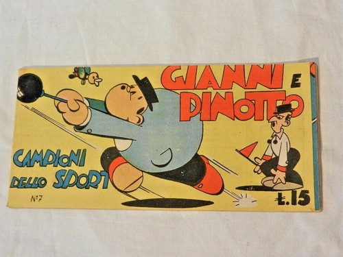 Fumetto striscia gianni - gianni, e