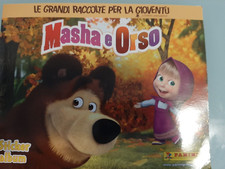 Album Figurine Completo Masha e Orso Panini 