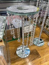 Comodino specchiato argento - specchiato,