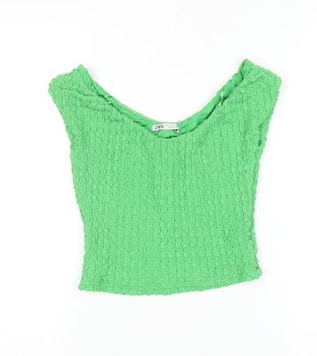 Camicetta donna verde - , zara